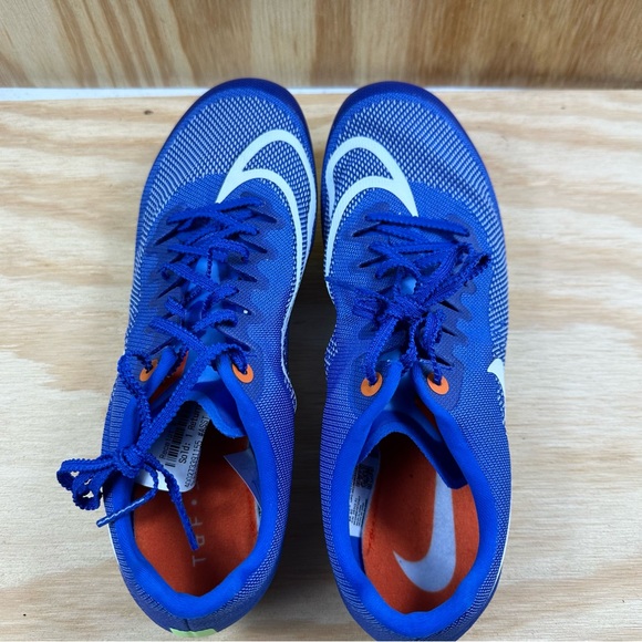 Nike Zoom Ja Fly 4 Track Field Sprinting Spikes Mens Size 8.5 Blue DR2741-400 - Picture 3 of 7